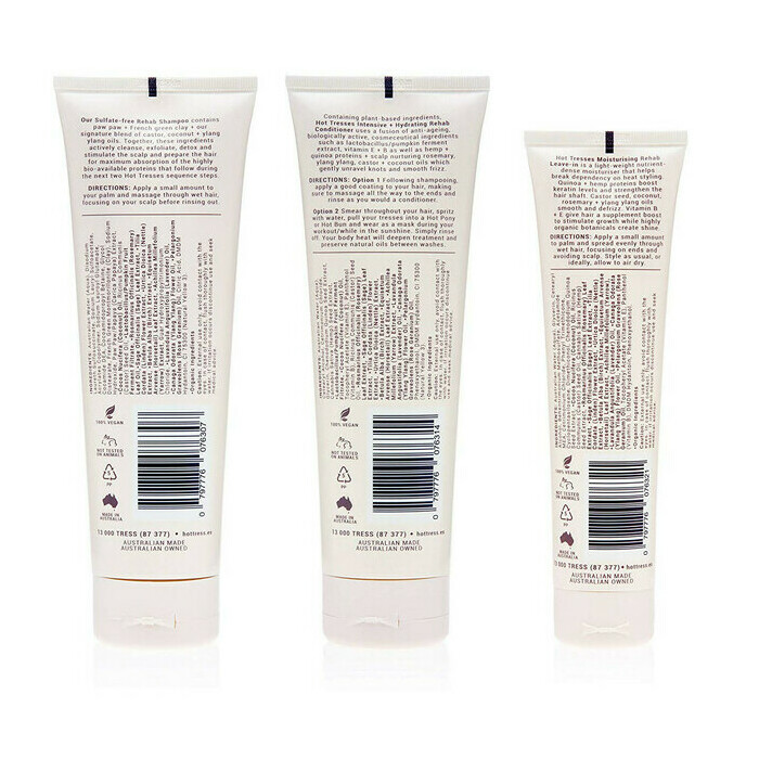 Rehabilitation hair treatment trio pack